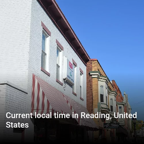 Current local time in Reading, United States