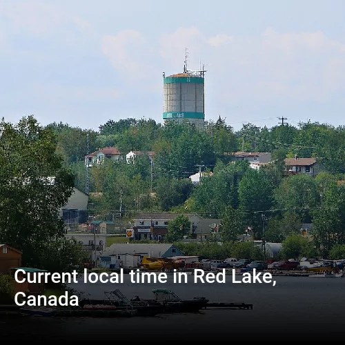 Current local time in Red Lake, Canada