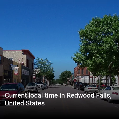 Current local time in Redwood Falls, United States