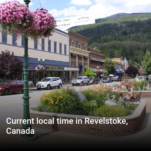 Current local time in Revelstoke, Canada