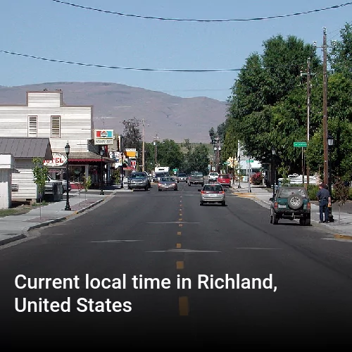 Current local time in Richland, United States