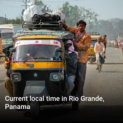 Current local time in Rio Grande, Panama