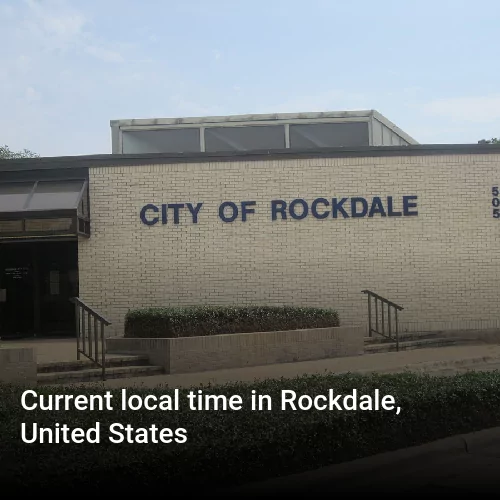 Current local time in Rockdale, United States