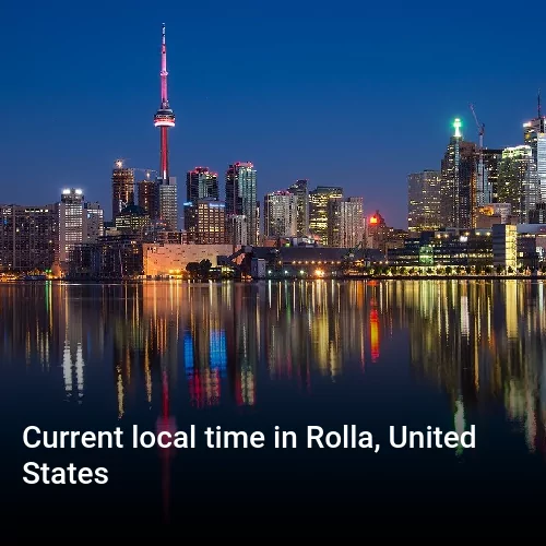 Current local time in Rolla, United States