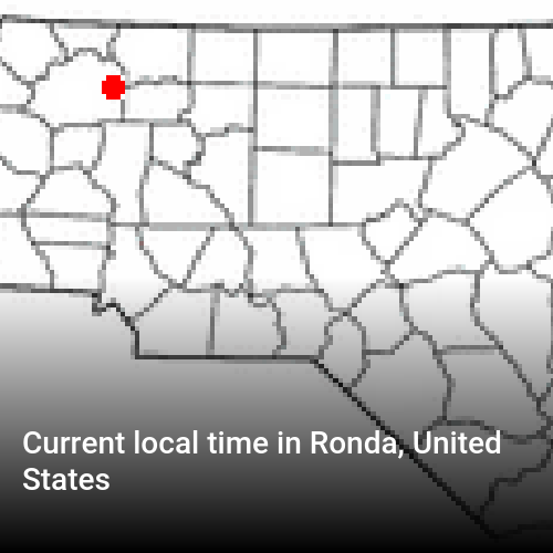 Current local time in Ronda, United States