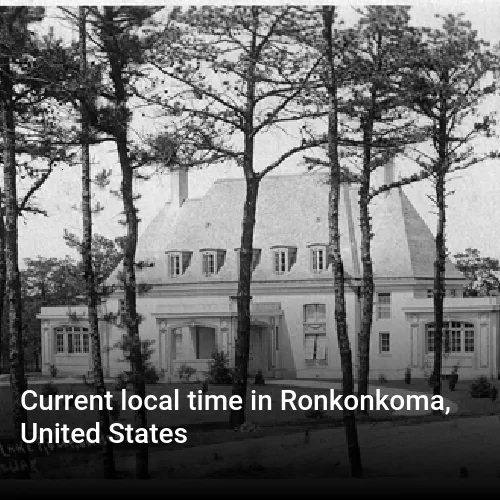 Current local time in Ronkonkoma, United States