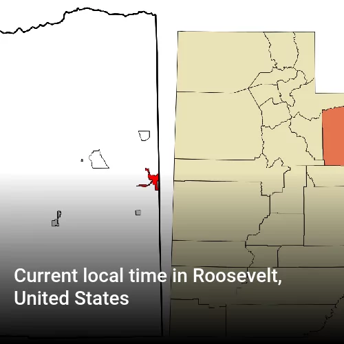 Current local time in Roosevelt, United States