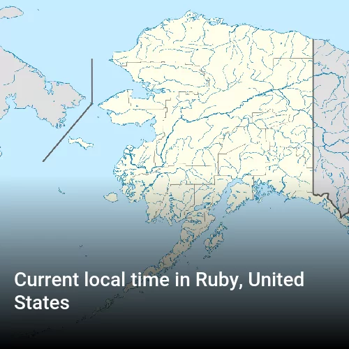 Current local time in Ruby, United States