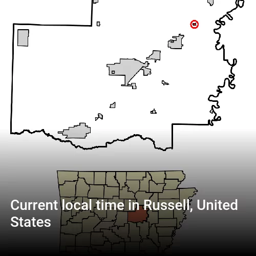 Current local time in Russell, United States