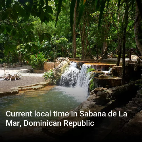 Current local time in Sabana de La Mar, Dominican Republic