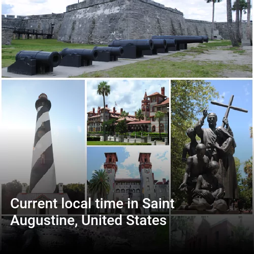 Current local time in Saint Augustine, United States