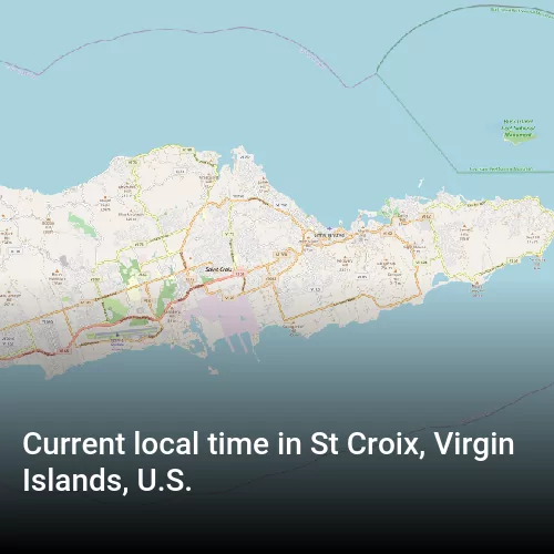 Current local time in St Croix, Virgin Islands, U.S.