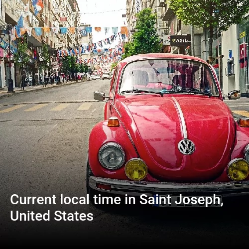 Current local time in Saint Joseph, United States