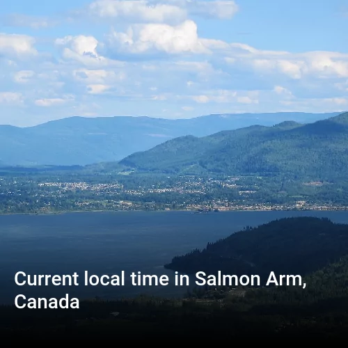 Current local time in Salmon Arm, Canada