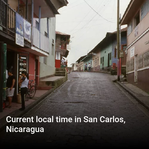 Current local time in San Carlos, Nicaragua