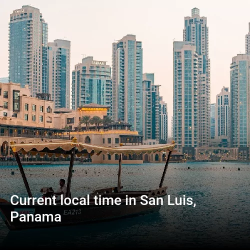 Current local time in San Luis, Panama