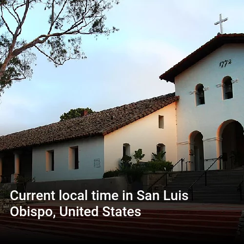 Current local time in San Luis Obispo, United States