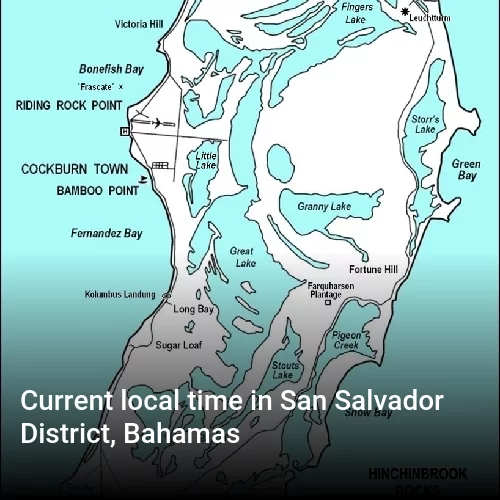 Current local time in San Salvador District, Bahamas