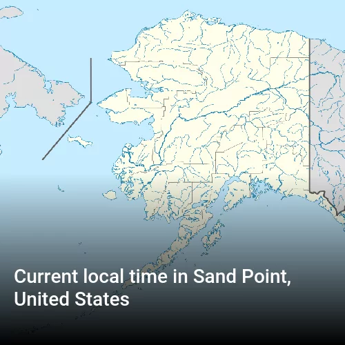 Current local time in Sand Point, United States