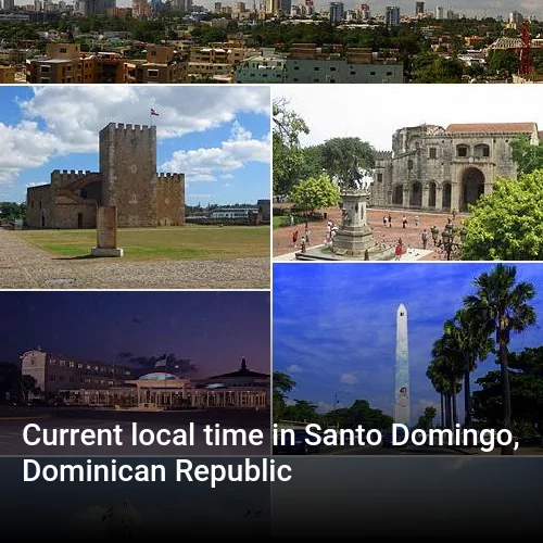 Current local time in Santo Domingo, Dominican Republic