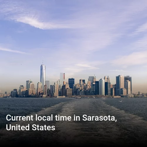 Current local time in Sarasota, United States