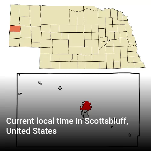 Current local time in Scottsbluff, United States