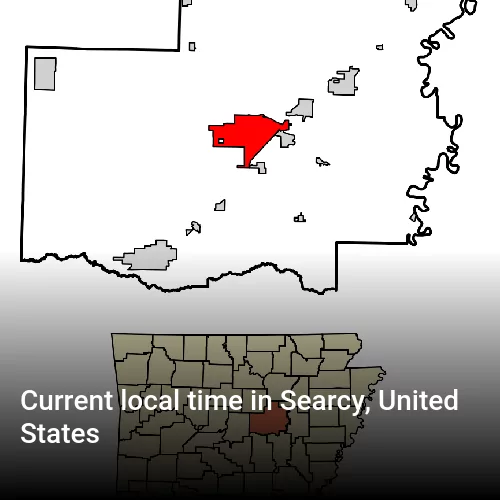 Current local time in Searcy, United States