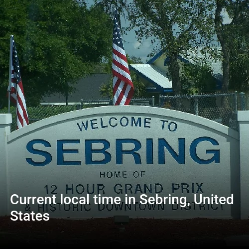 Current local time in Sebring, United States
