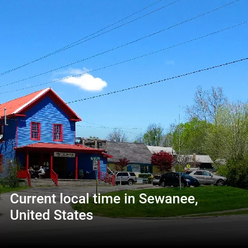 Current local time in Sewanee, United States