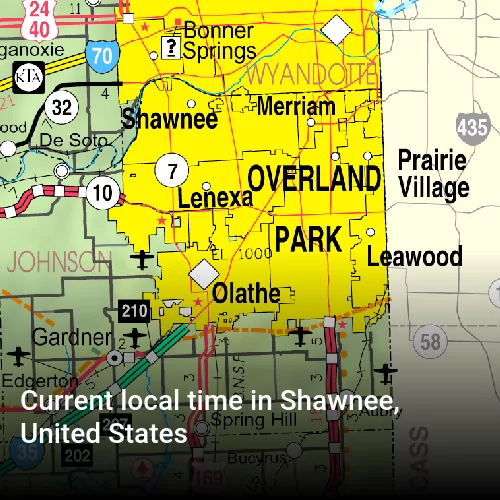 Current local time in Shawnee, United States