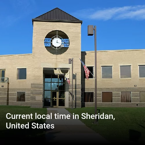 Current local time in Sheridan, United States
