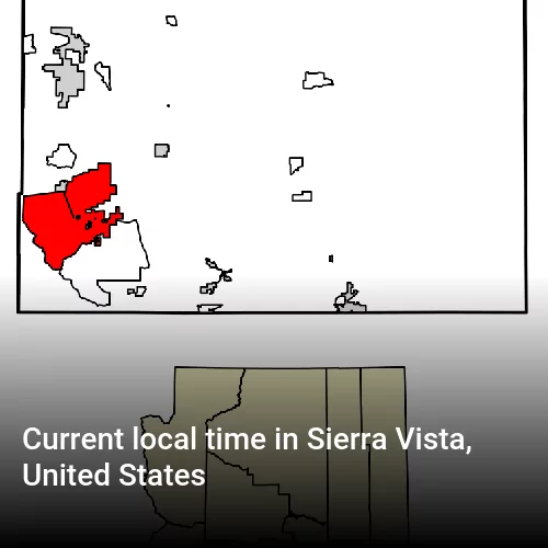 Current local time in Sierra Vista, United States