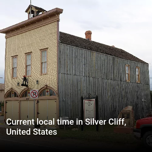 Current local time in Silver Cliff, United States