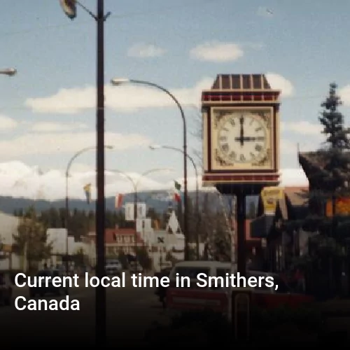 Current local time in Smithers, Canada