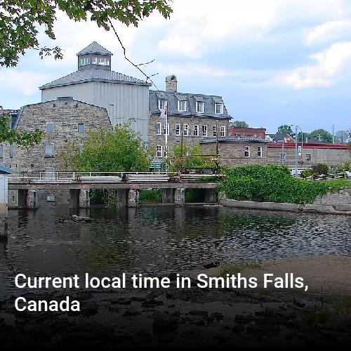 Current local time in Smiths Falls, Canada