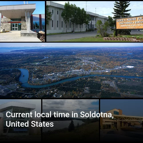 Current local time in Soldotna, United States