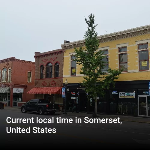Current local time in Somerset, United States