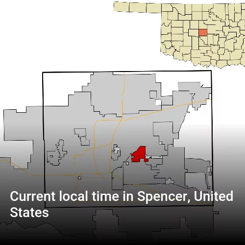 Current local time in Spencer, United States