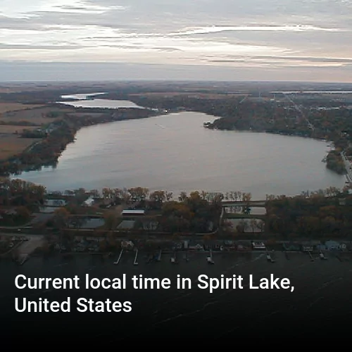 Current local time in Spirit Lake, United States
