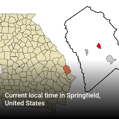 Current local time in Springfield, United States