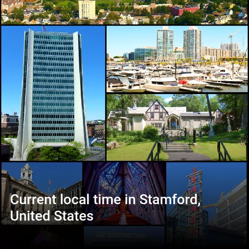Current local time in Stamford, United States