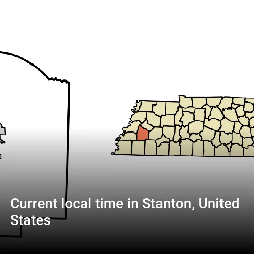 Current local time in Stanton, United States
