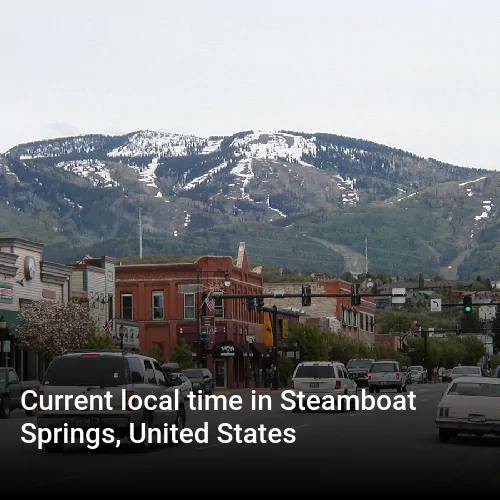 Current local time in Steamboat Springs, United States