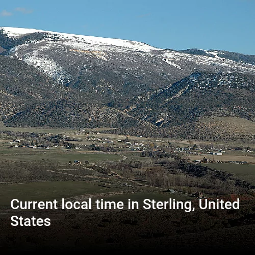 Current local time in Sterling, United States