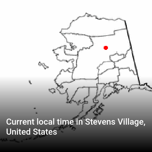 Current local time in Stevens Village, United States