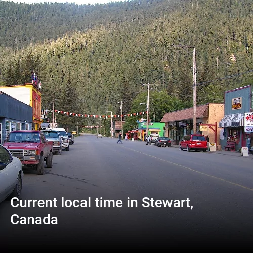 Current local time in Stewart, Canada