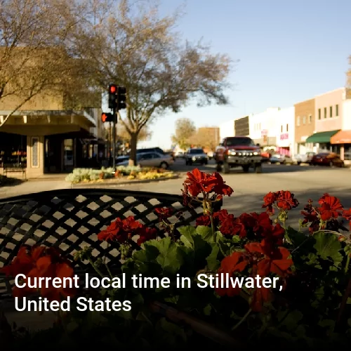 Current local time in Stillwater, United States