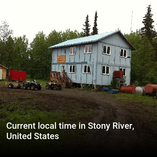 Current local time in Stony River, United States