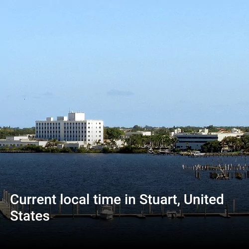 Current local time in Stuart, United States