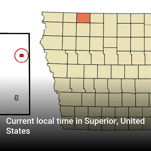 Current local time in Superior, United States